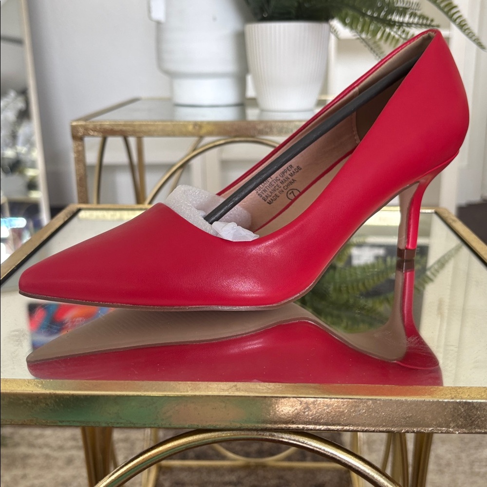 Chic Red Stiletto Heels
